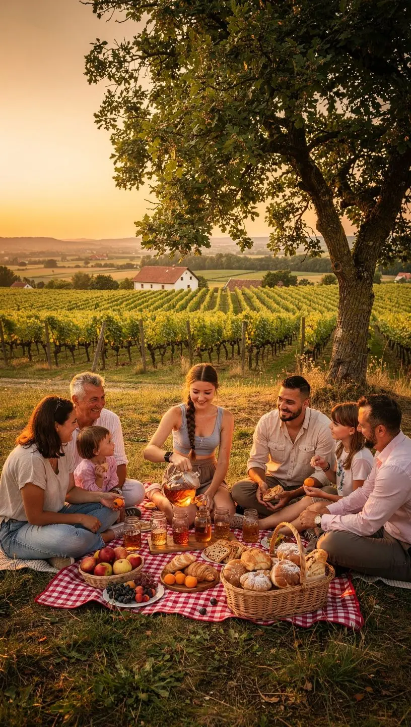 Élénk narancssárga tea, amely frissítő és édes ízélményt nyújt.